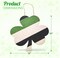 4E's Novelty St. Patrick's Day Door Decorations Wooden Hanger - Lucky Green Clover St Patricks Welcome Sign for Front Door, Festive St Patricks Day Wreath Wall Hanging, Classy Shamrock Decoration